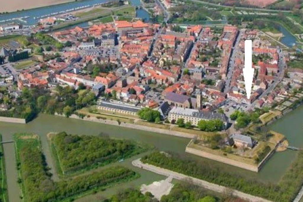 La Maison Du Bastion - Gravelines Centre 外观 照片